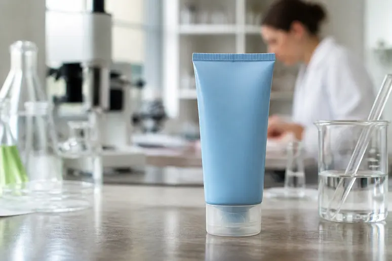 Le Fluide Solaire Invisible SPF 50+ La Rosée, objet de tests rigoureux, confirmant son efficacité.