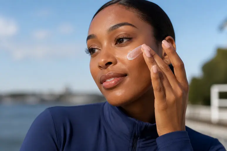 Application d'une protection solaire pour prévenir l'hyperpigmentation et protéger durablement la peau