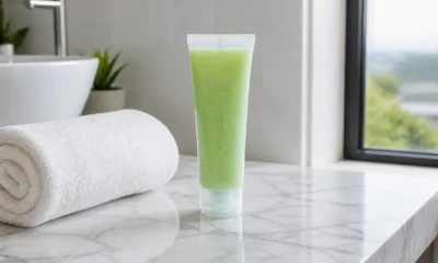 Un tube de gel minceur posé sur le plan de travail pour savoir comment utiliser percutafeine au quotidien
